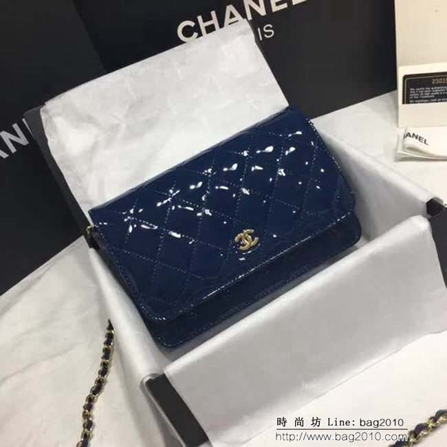 香奈兒CHANEL 33814 經典款 發財包 漆皮系列 DSC1150